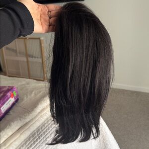 New Wig 1B color hair human is new in box